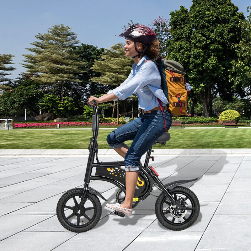 Electric Bike for Adults Folding Electric Bicycle with 350W Motor and 36V Battery by DirectDeals