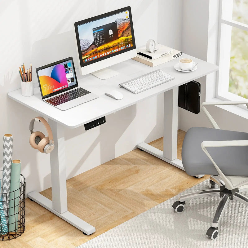 Electric Standing Desk with Memory Presets & Cable Management by DirectDeals