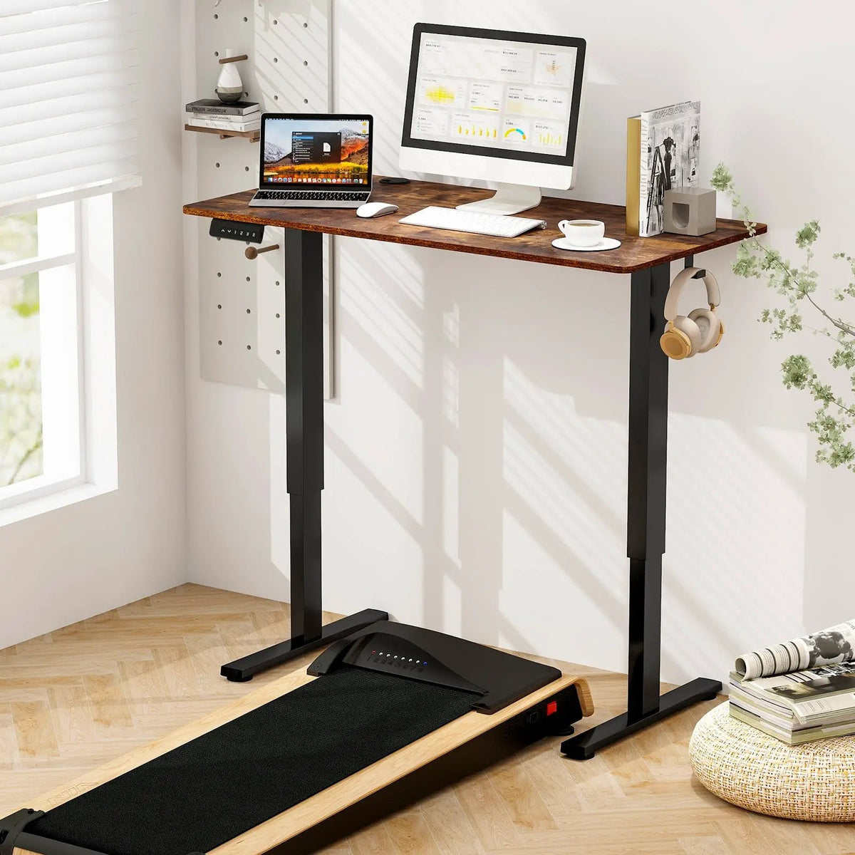 Electric Standing Desk with Memory Presets & Cable Management, photo 2 of 15