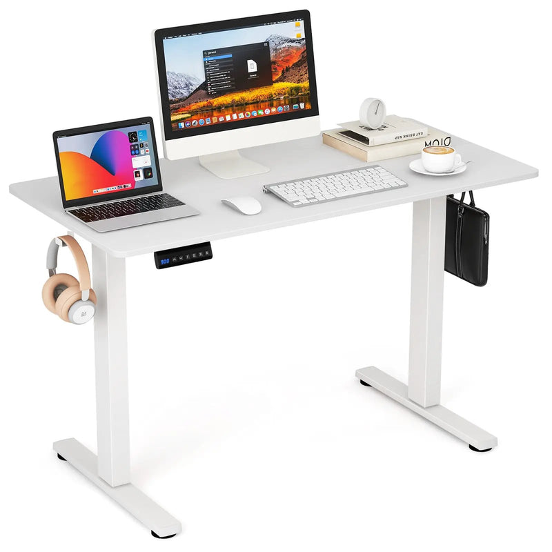 Electric Standing Desk with Memory Presets & Cable Management by DirectDeals