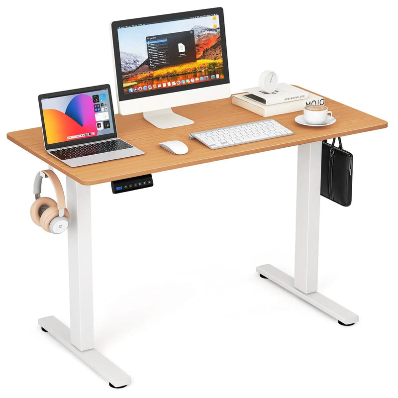 Electric Standing Desk with Memory Presets & Cable Management by DirectDeals