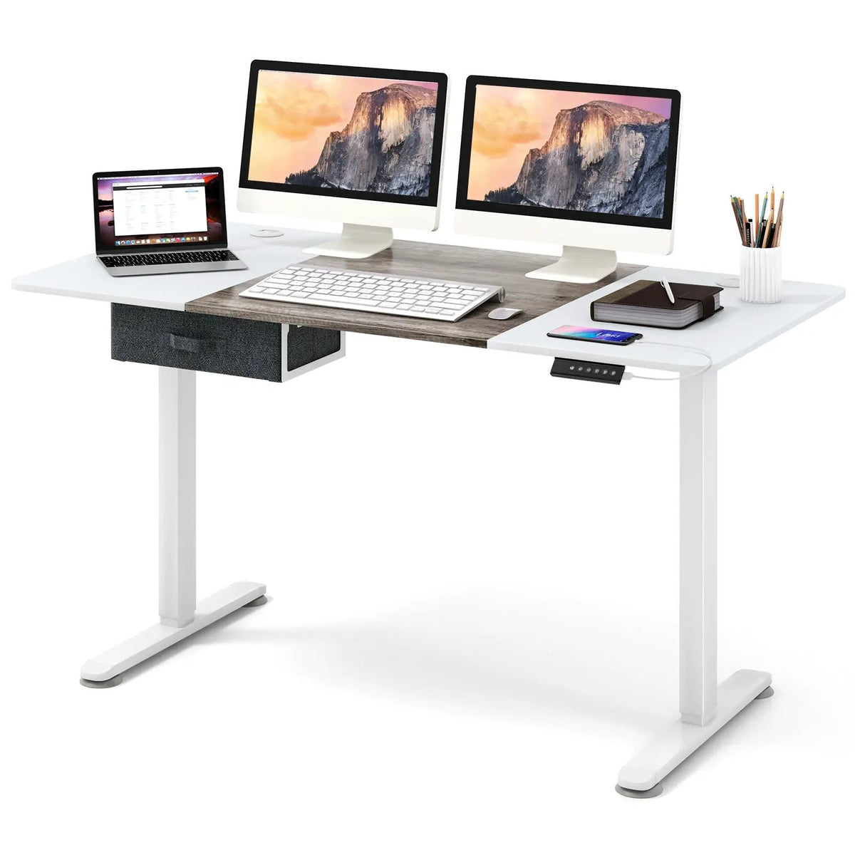 Height Adjustable Electric Standing Desk with USB Charging Port, photo 9 of 32