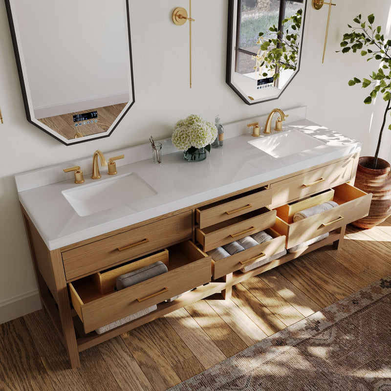 Elizabeth 84" Bath Vanity Set by Ancerre Designs