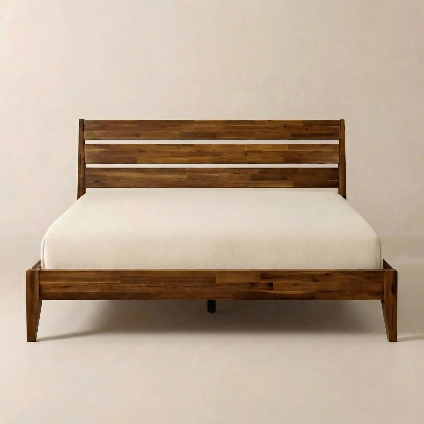 Emery Solid Wood Bed Frame by Megsu
