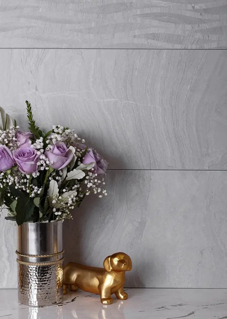 Light Gray 12x24 Matte Field Porcelain Tile (5 pack, 10.763 sq ft/case) by Apollo Tile