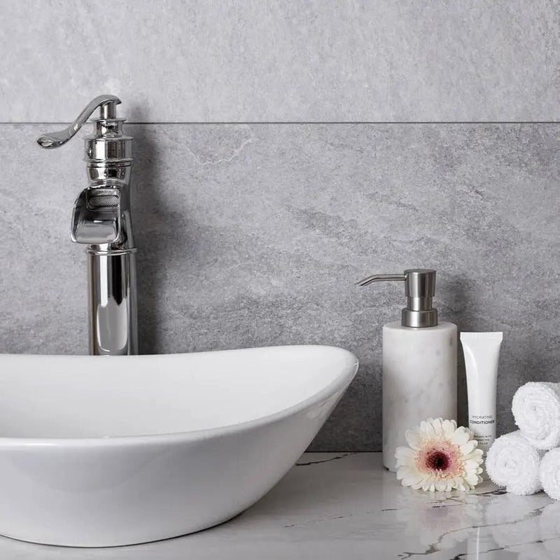 Coin Gray 12x24 Matte Field Porcelain Tile (5 pack, 10.763 sq ft/case) by Apollo Tile