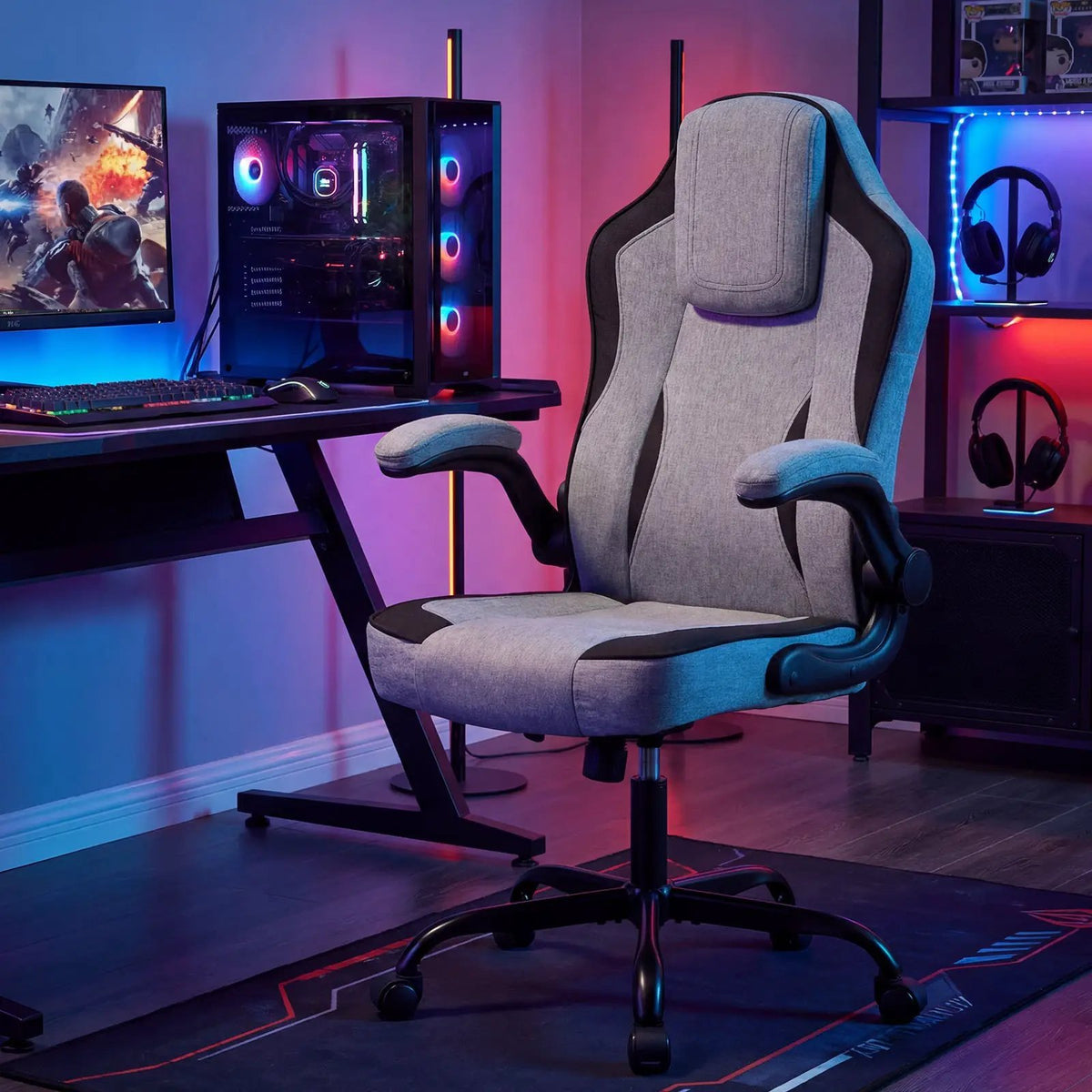 Ergonomic Computer Office Chair with 90¬∞ Flip-up Armrests, photo 12 of 16