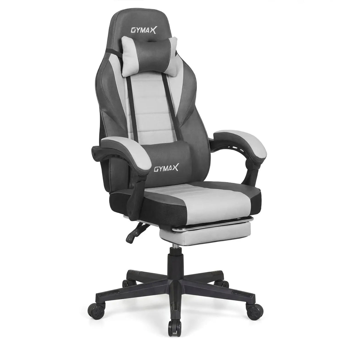Ergonomic Video Game Chair with Headrest and Reclining Backrest, photo 4 of 16