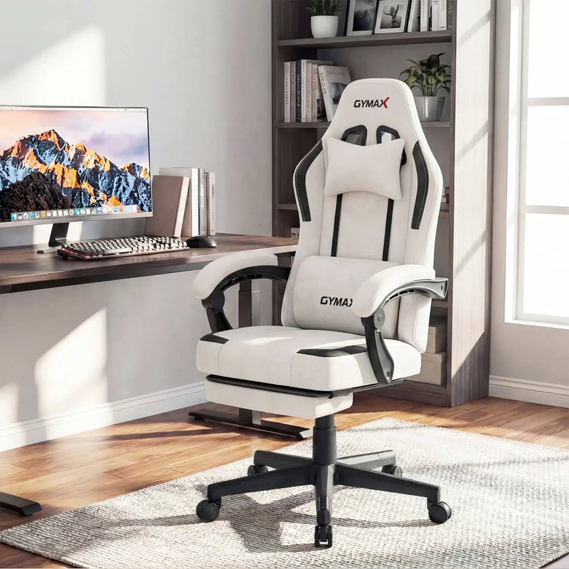 Ergonomic Video Game Chair with Headrest for Home Office by DirectDeals
