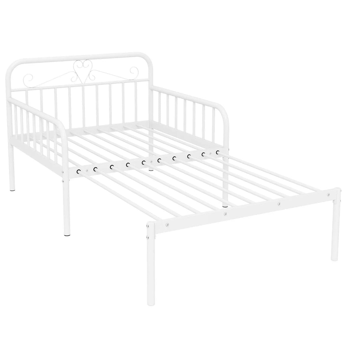 Extendable Metal Daybed to Twin Size Bed with Guardrails and Armrests, photo 3 of 9