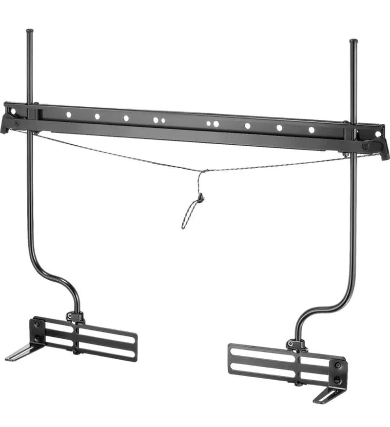 Rocketfish Universal Soundbar Mounting System - Black Soundbar Holder Compatible with 70" to 90" TVs - Adjustable Soundbar Bracket Mounting System - D by Selzalot