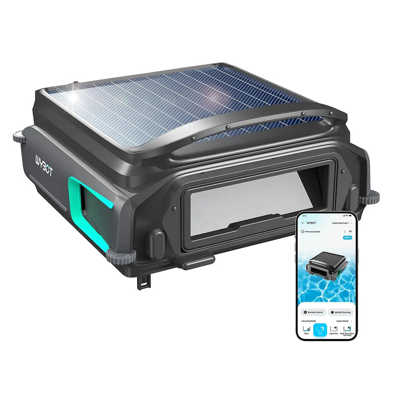 WYBOT F1 Pool Skimmer Solar Powered Robotic Cleaner by WYBOT