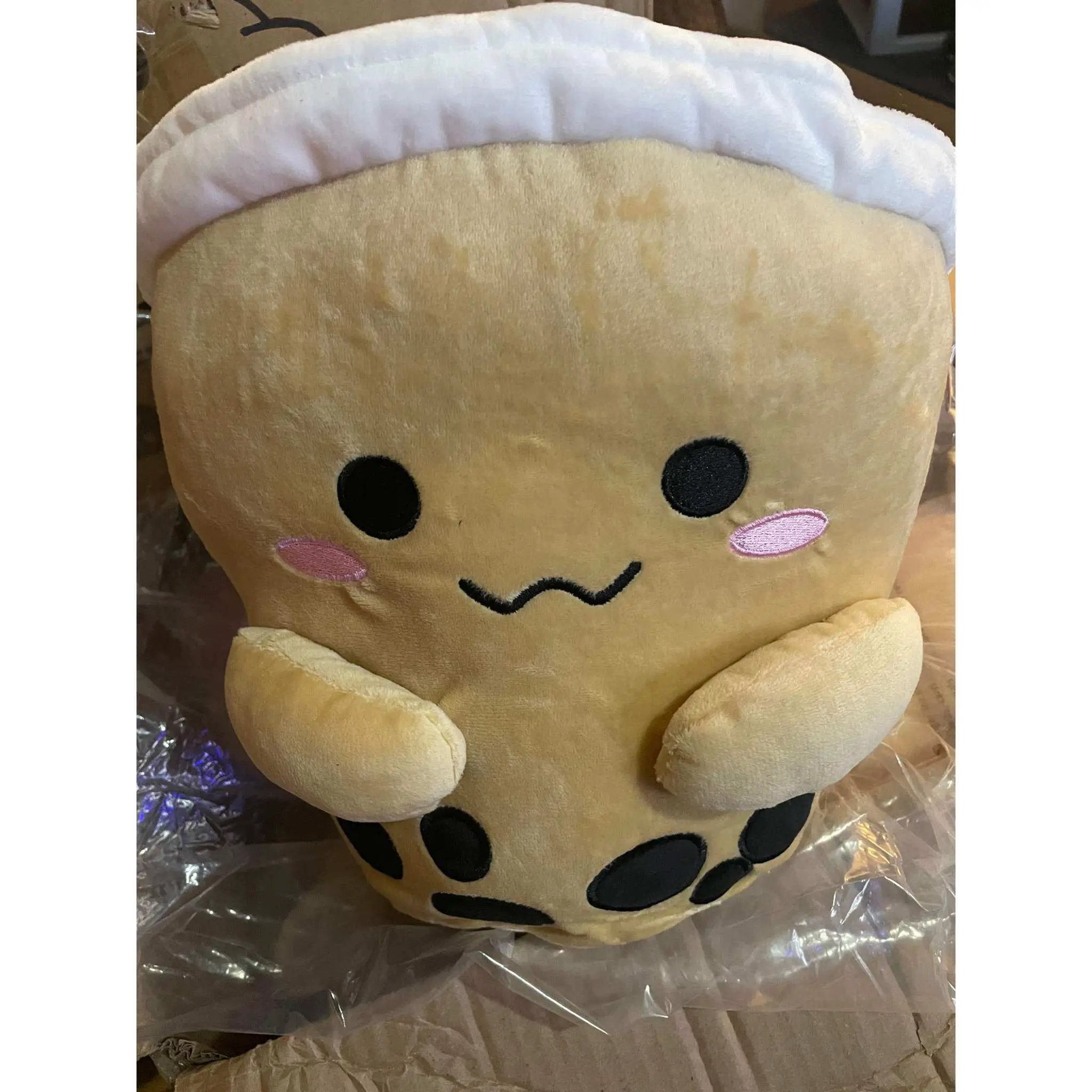 ABC Boba Tea Plush Orignial Cute Stuffed Animal Toy for Wallet, Backpack or Purse 5" by Selzalot