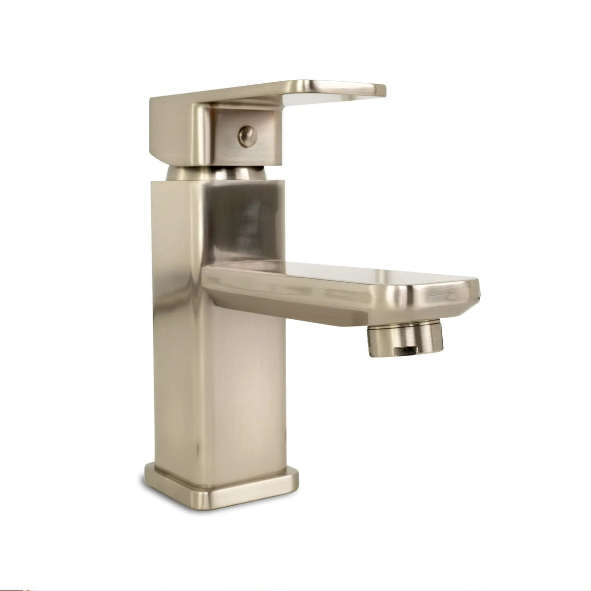 1-handle Bathroom Faucet Nickel-brushed Brushed by MSI Surfaces