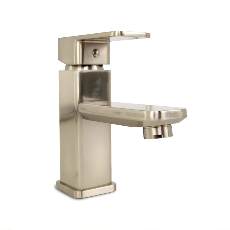 1-handle Bathroom Faucet Nickel-brushed Brushed by MSI Surfaces