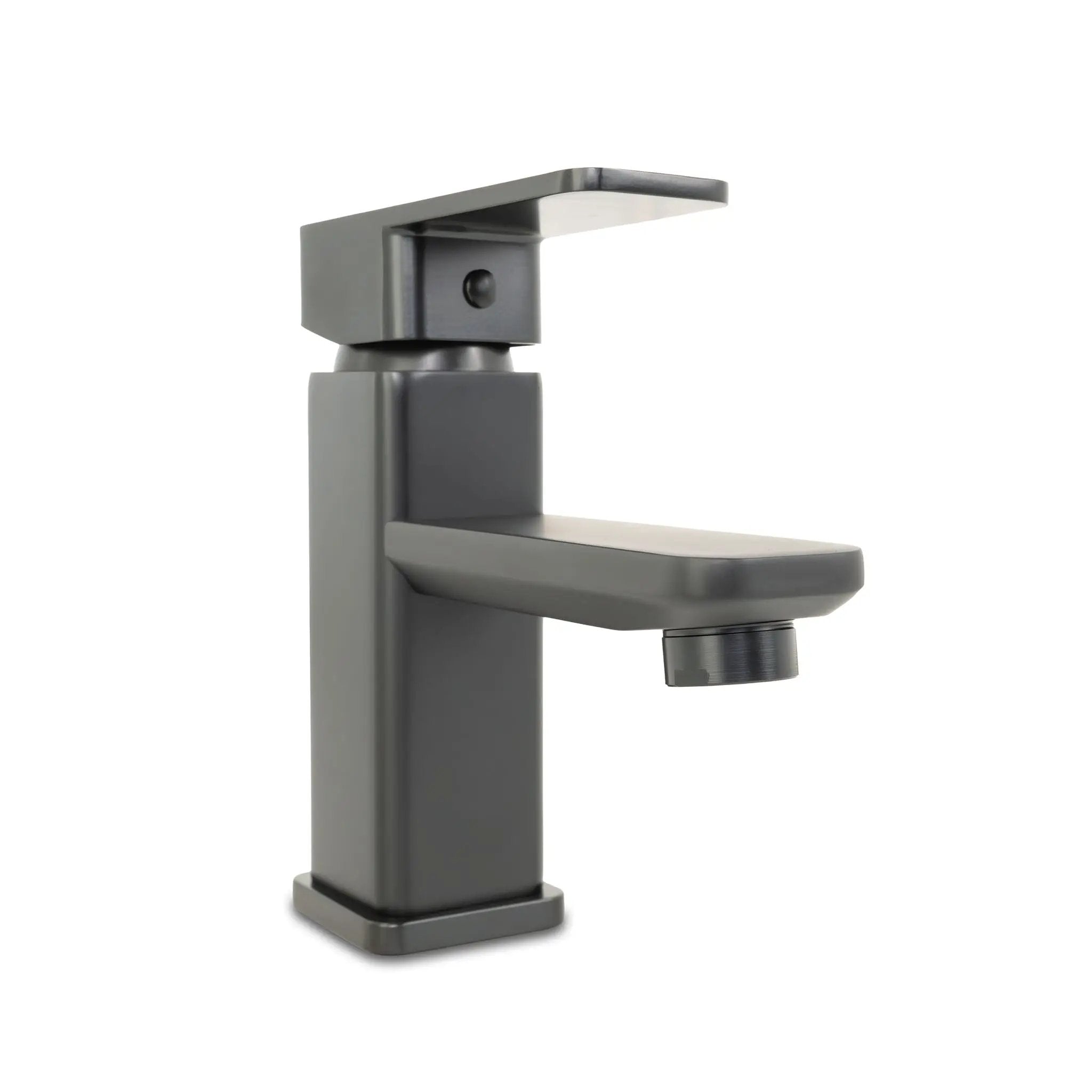 1-handle Bathroom Faucet Matte Black by MSI Surfaces