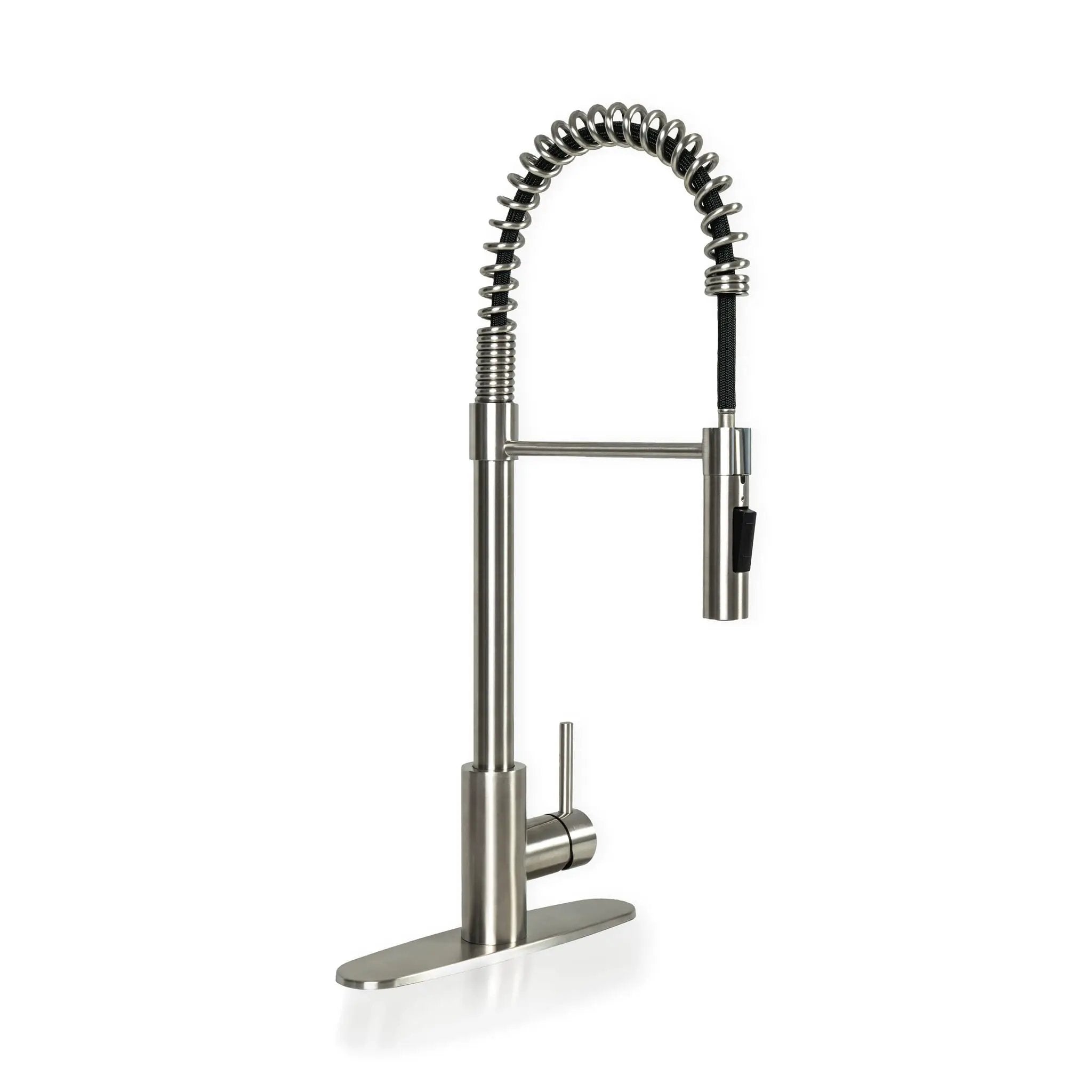 804 Brushed Nickel Kitchen Faucet: Pull-down Sprayer Kit by MSI Surfaces