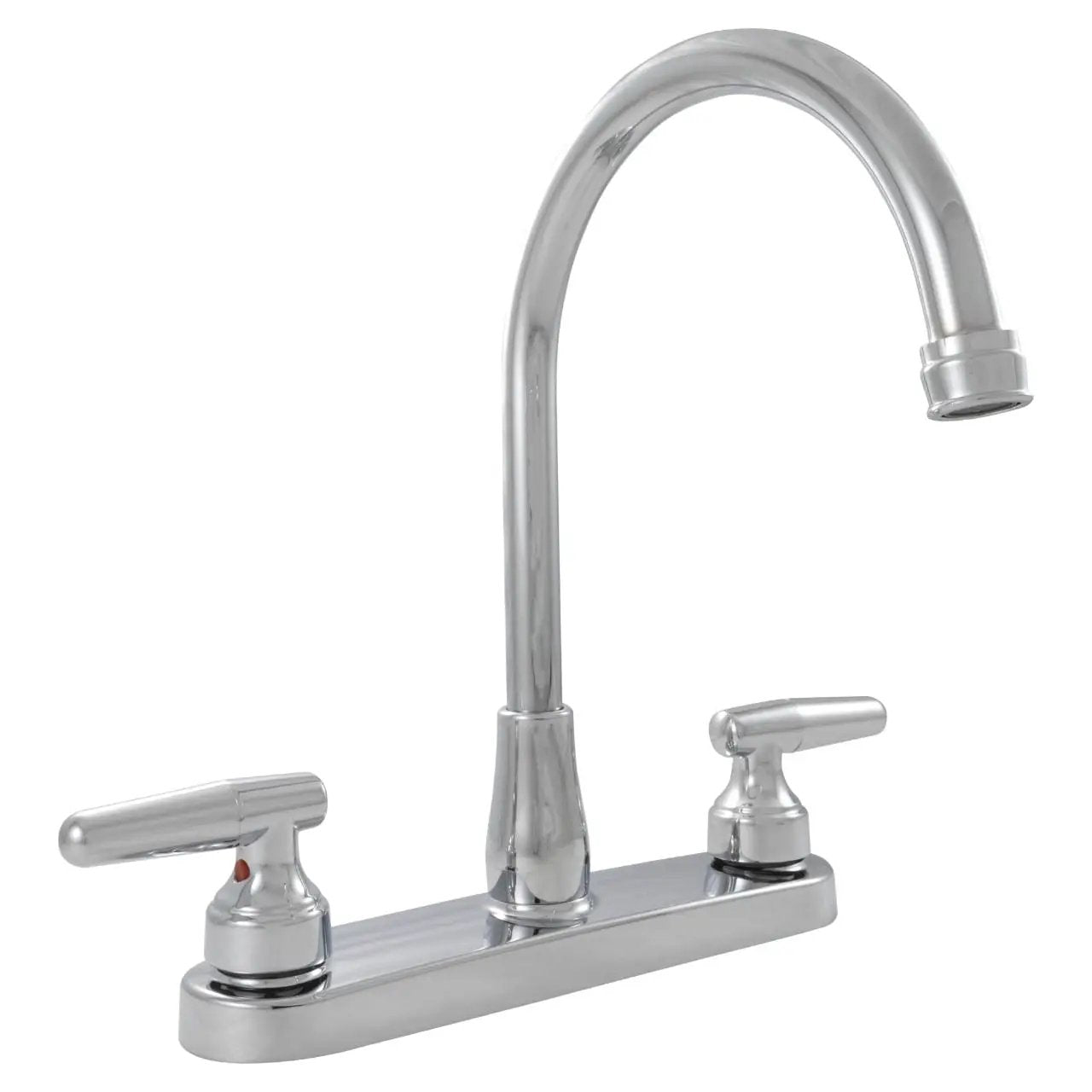 2-handle Kitchen Faucet 805 Chrome by MSI Surfaces