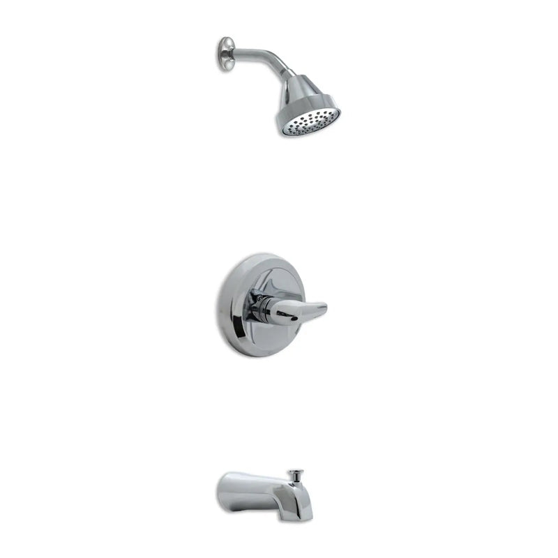 Handle Shower Tub Faucet 608 Chrome by MSI Surfaces