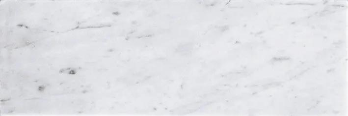White 4x12 Honed Subway Bianco Carrara Marble Tile (15 pack, 5 sq ft/case) by Apollo Tile