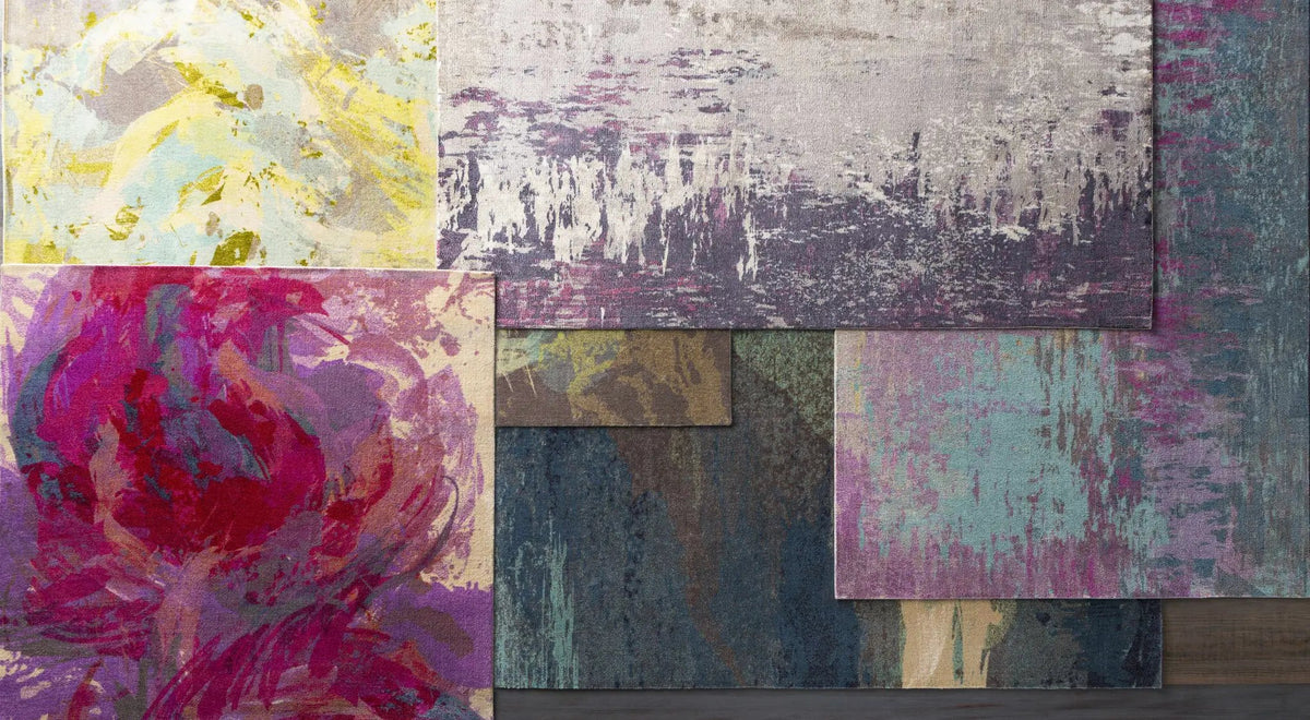 Alvaton Abstract Blue Rug, photo 15 of 15
