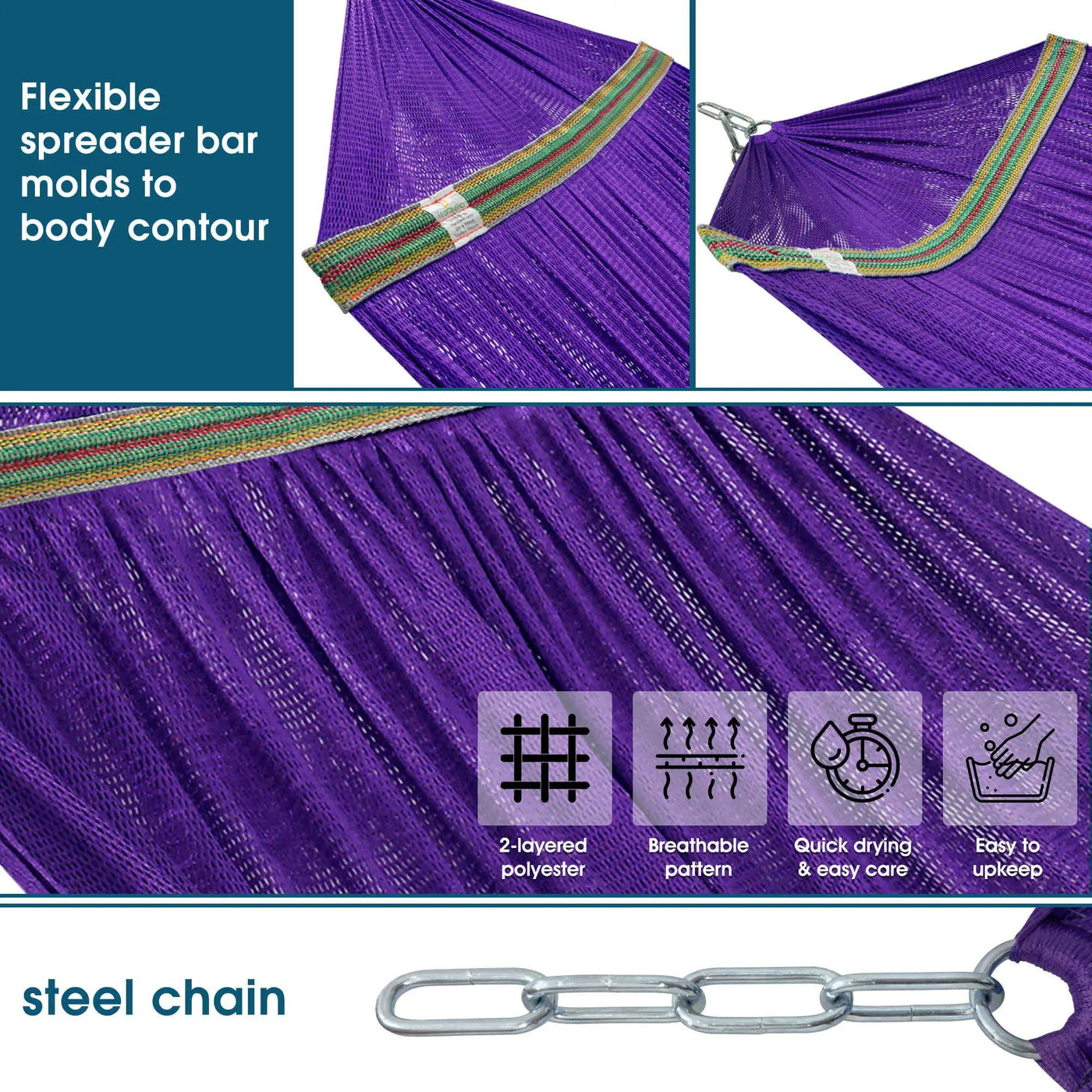 Original Collapsible Hammock with Stand by Megsu