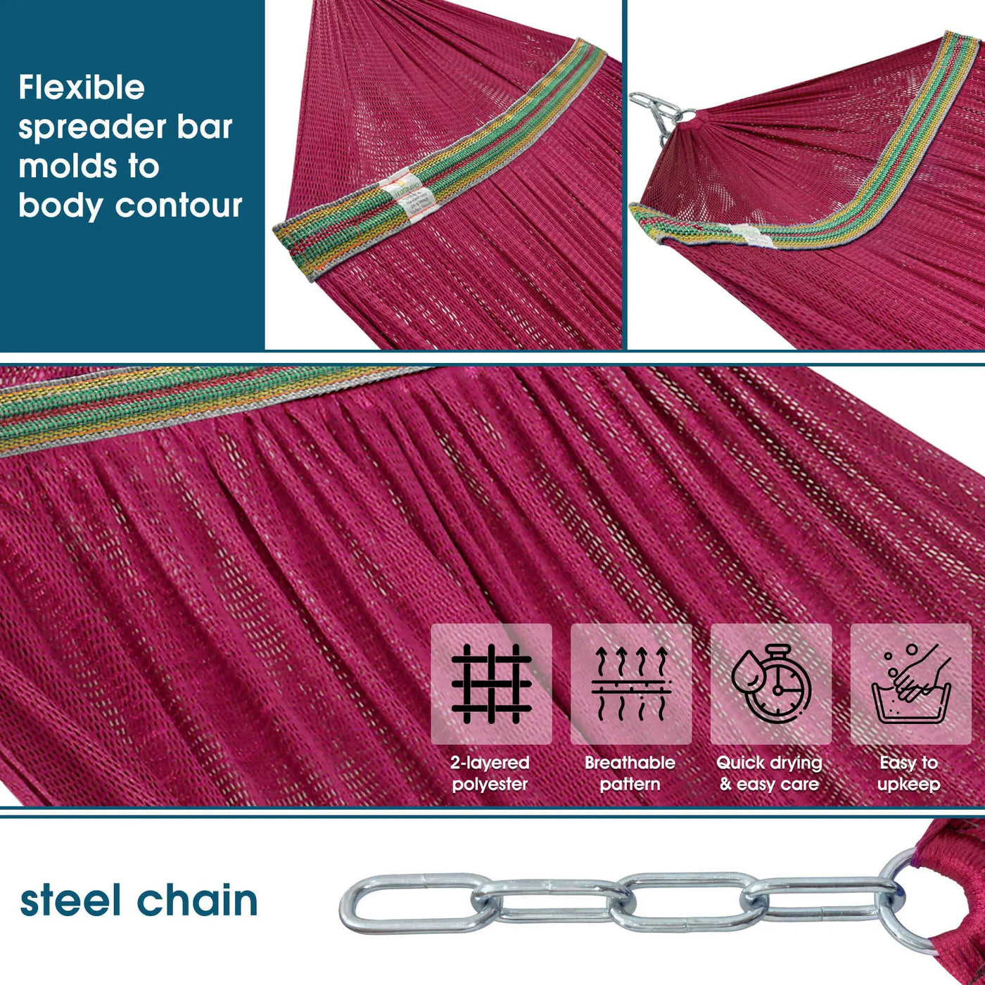 Original Collapsible Hammock with Stand by Megsu