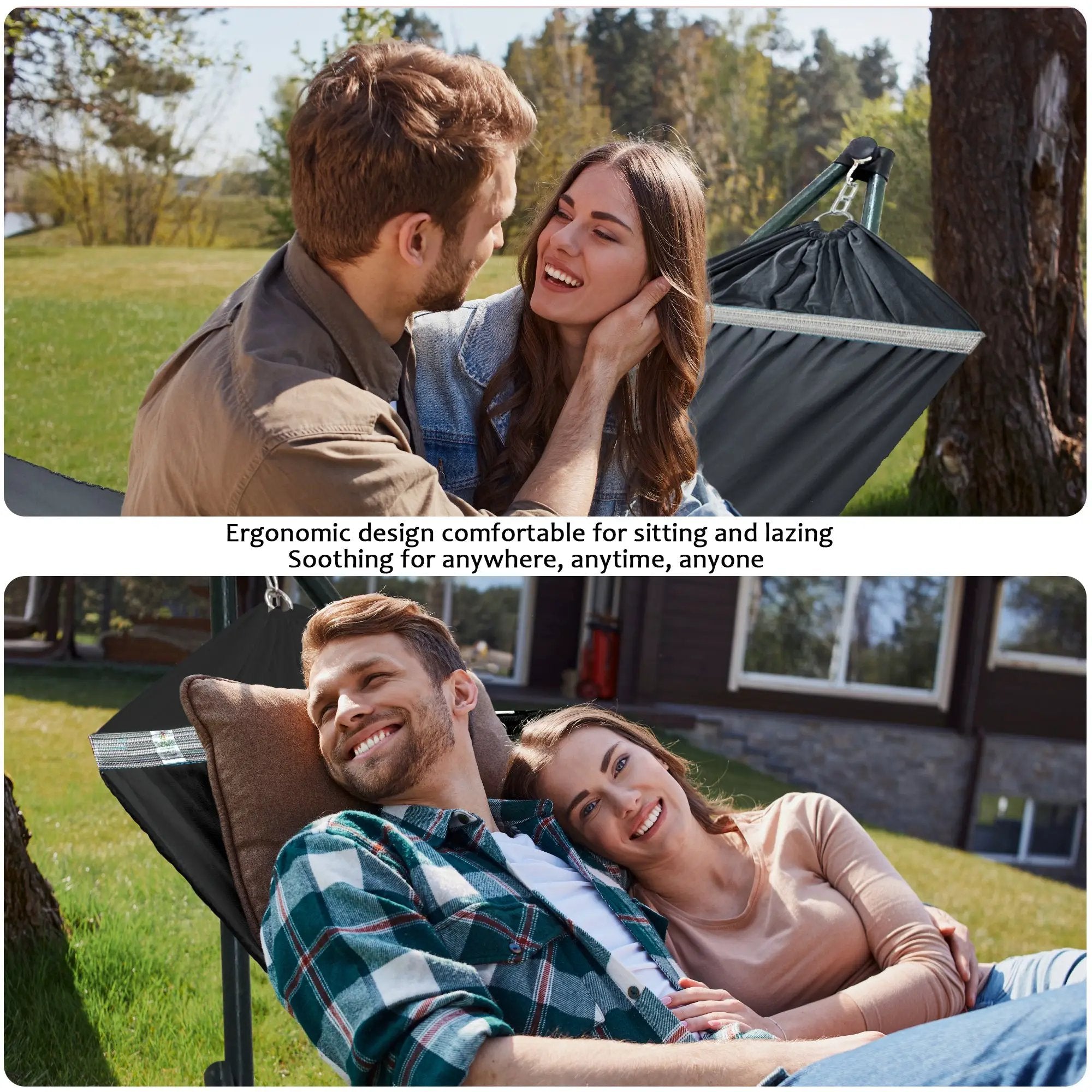 Tranquillo Universal Canvas Hammock Medium Size for Ultimate Comfort and Style by Megsu