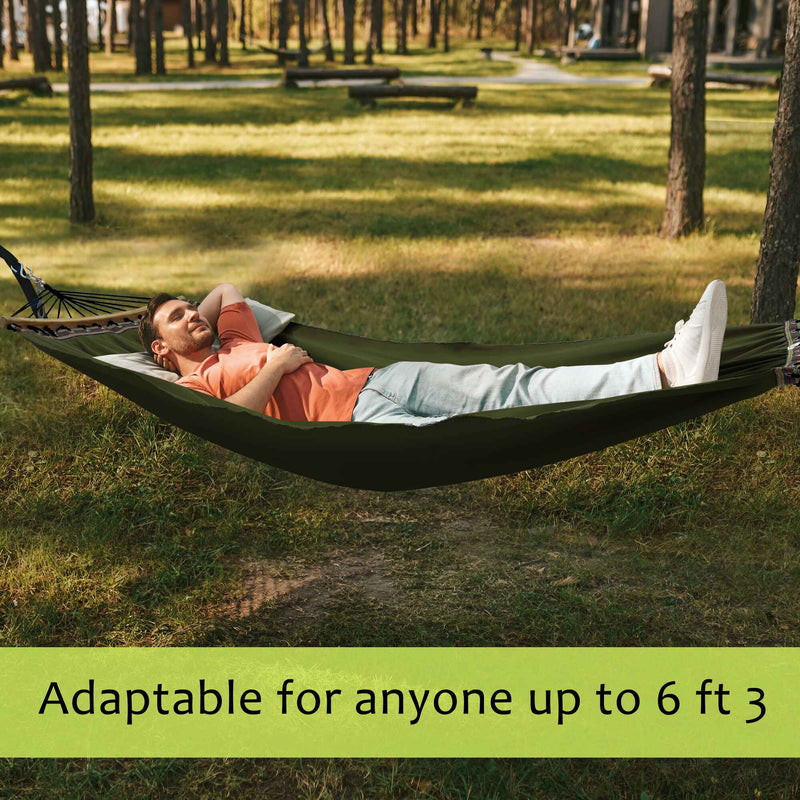 Tranquillo Universal Canvas Double Hammock for Ultimate Relaxation by Megsu