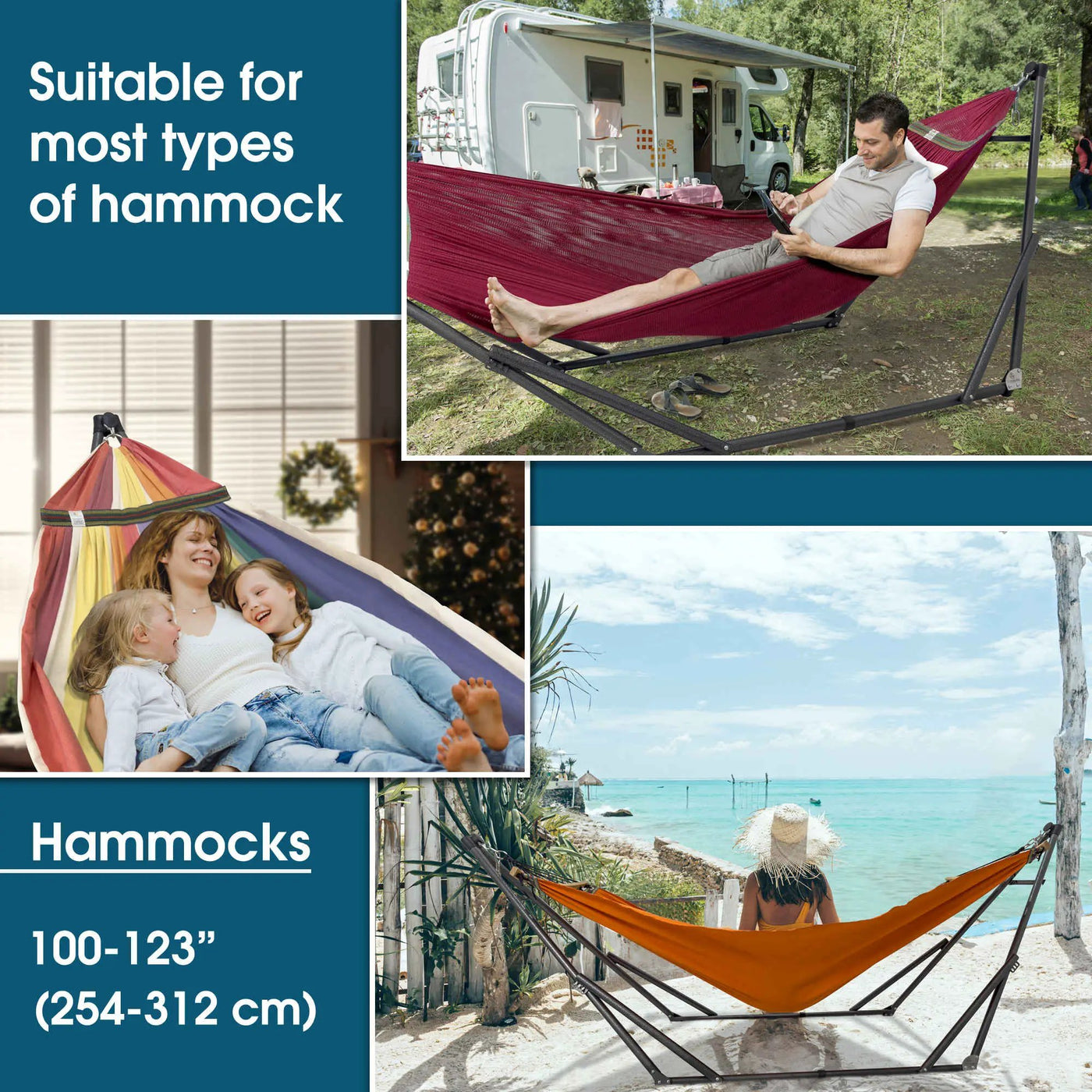 Original Collapsible Hammock with Stand by Megsu