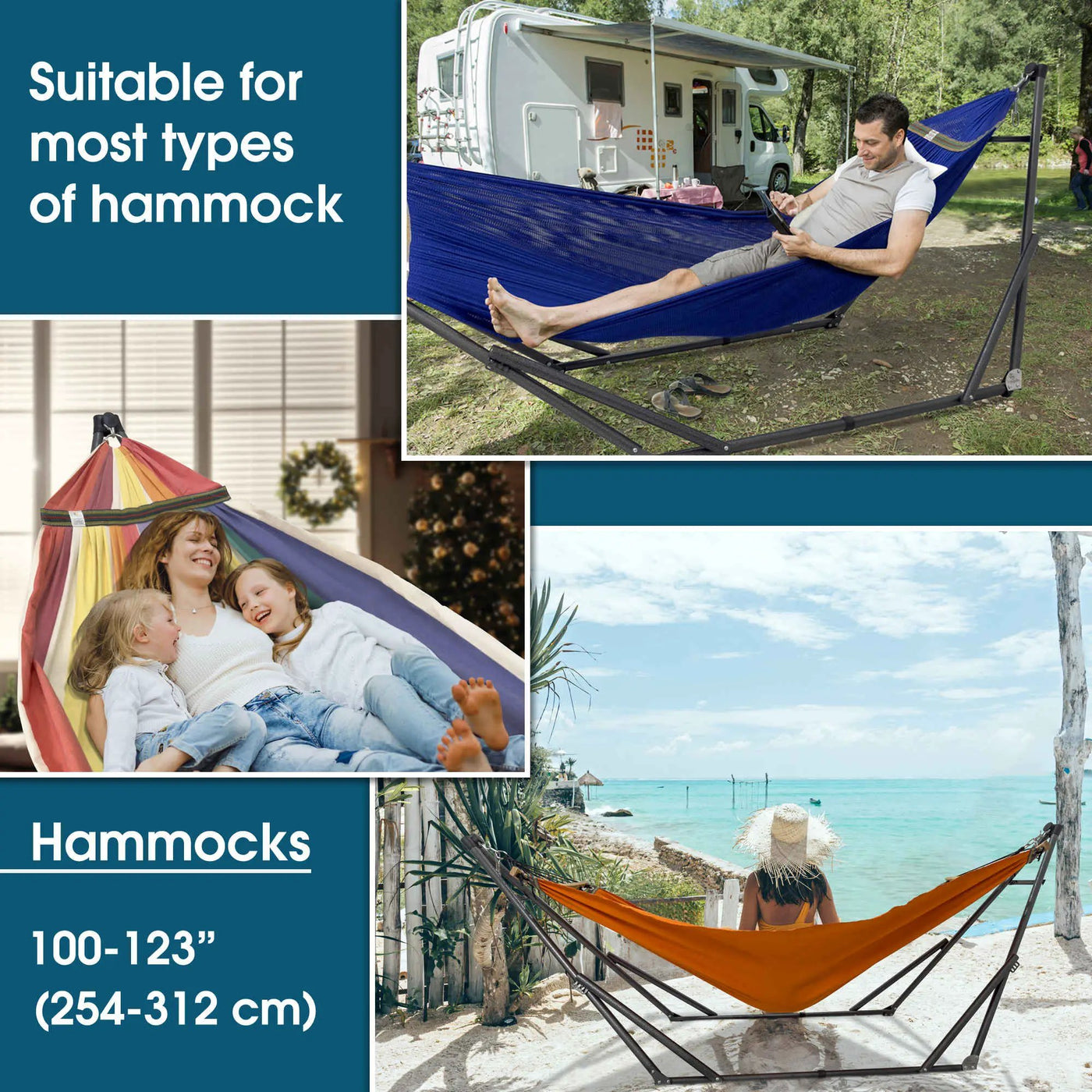 Original Collapsible Hammock with Stand by Megsu