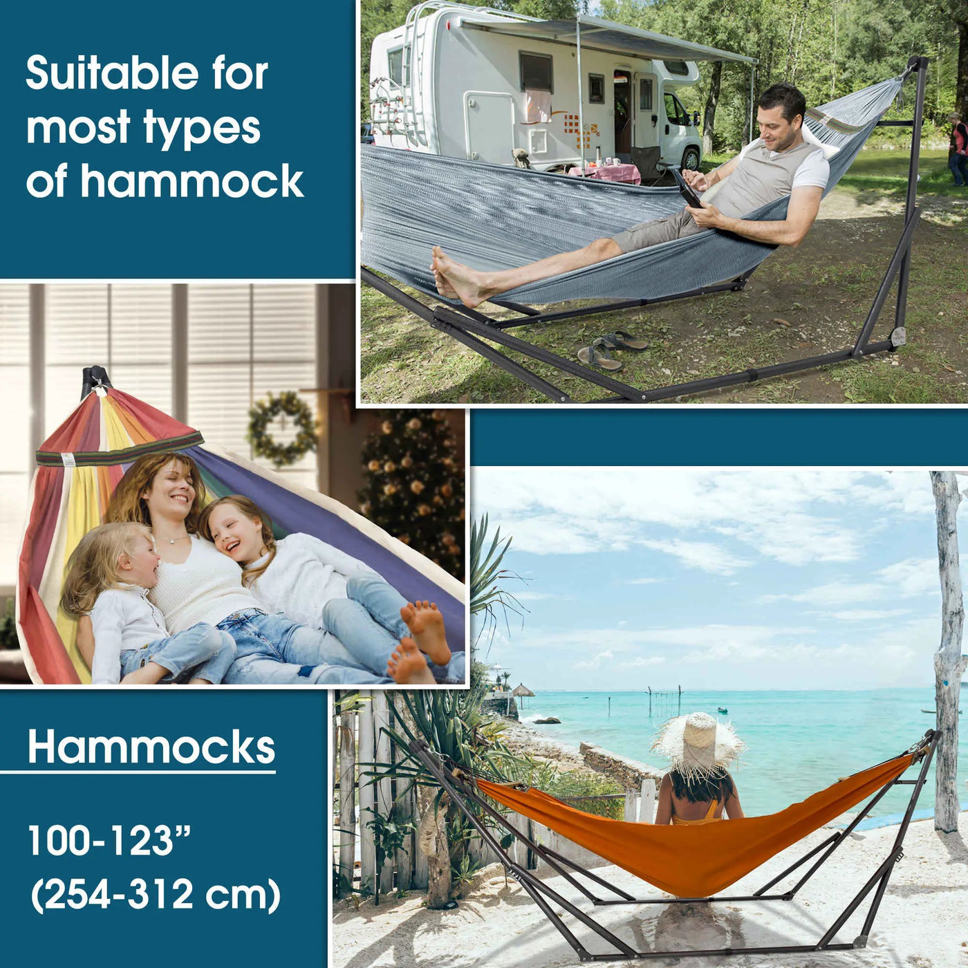 Original Collapsible Hammock with Stand by Megsu