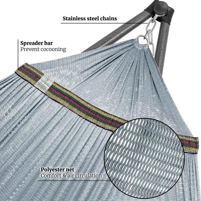 Tranquillo Comfort Set Original Hammock Stand for Ultimate Relaxation by Megsu