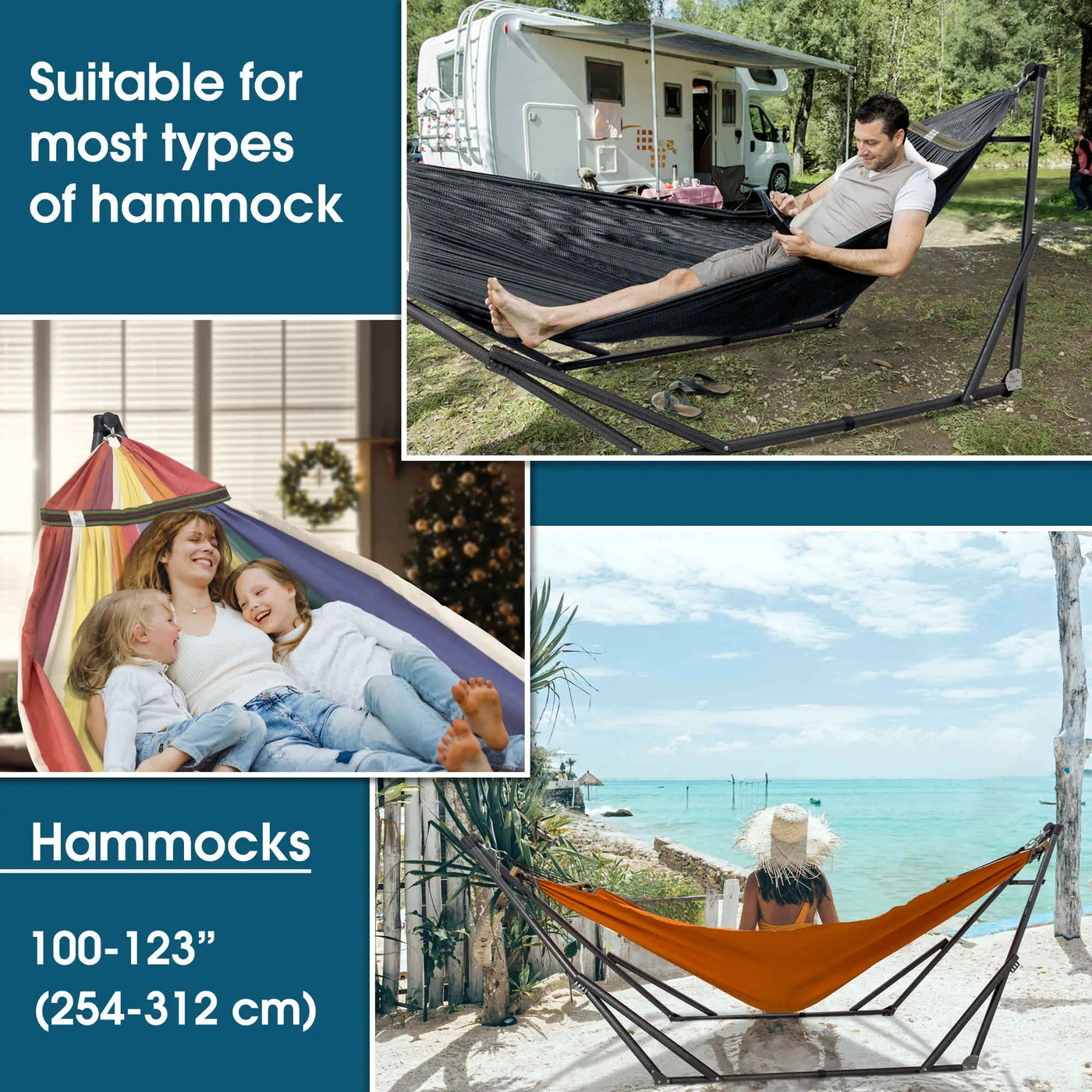 Original Collapsible Hammock with Stand by Megsu