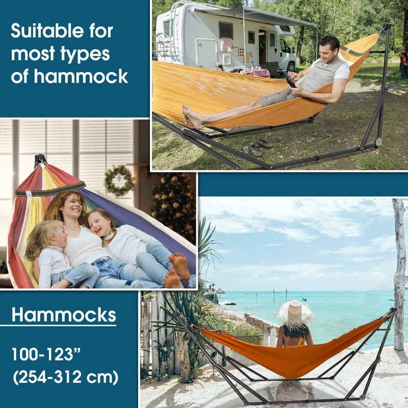 Tranquillo Original Collapsible Hammock with Stand for Ultimate Relaxation by Megsu