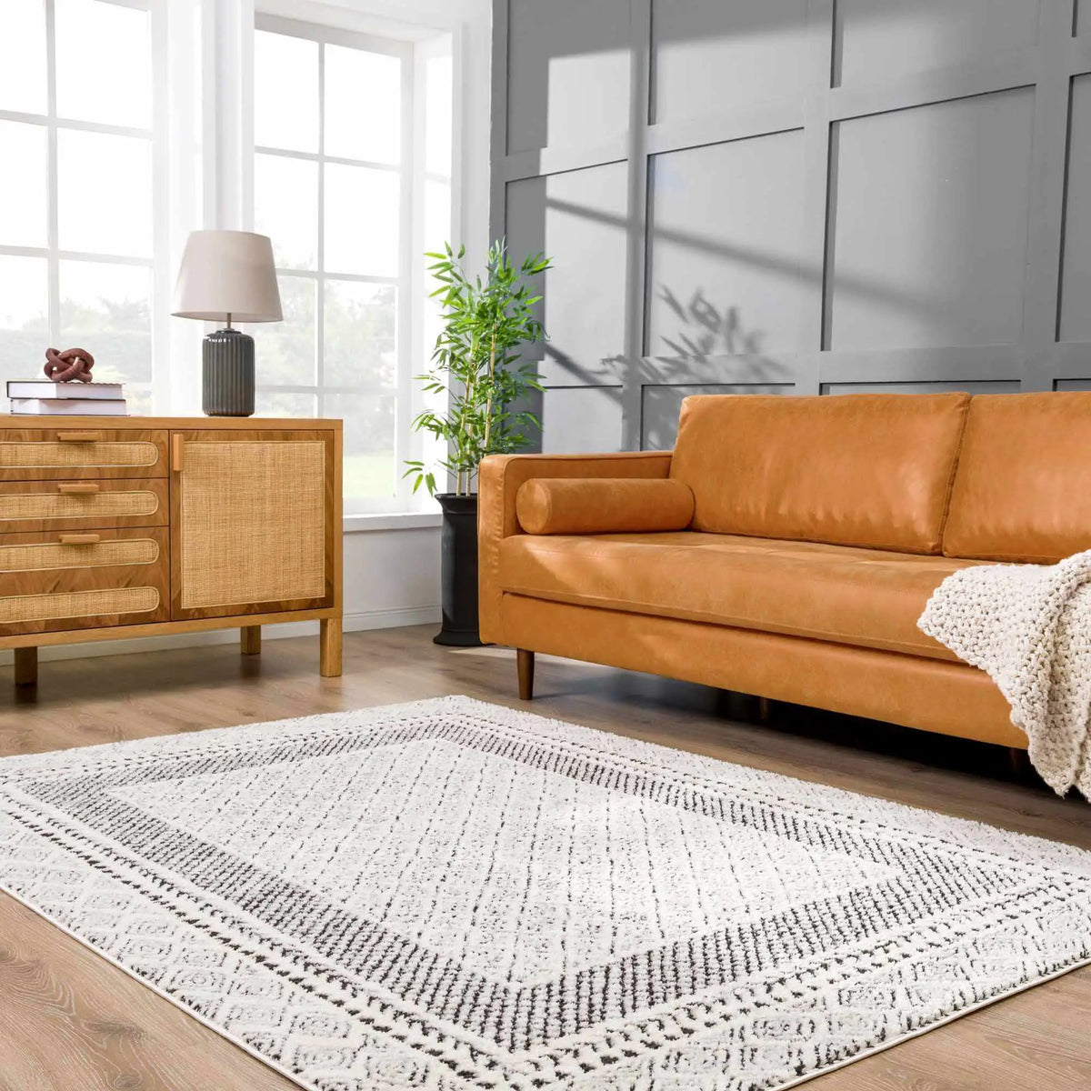 Julio Area Rug, installed in a room 3