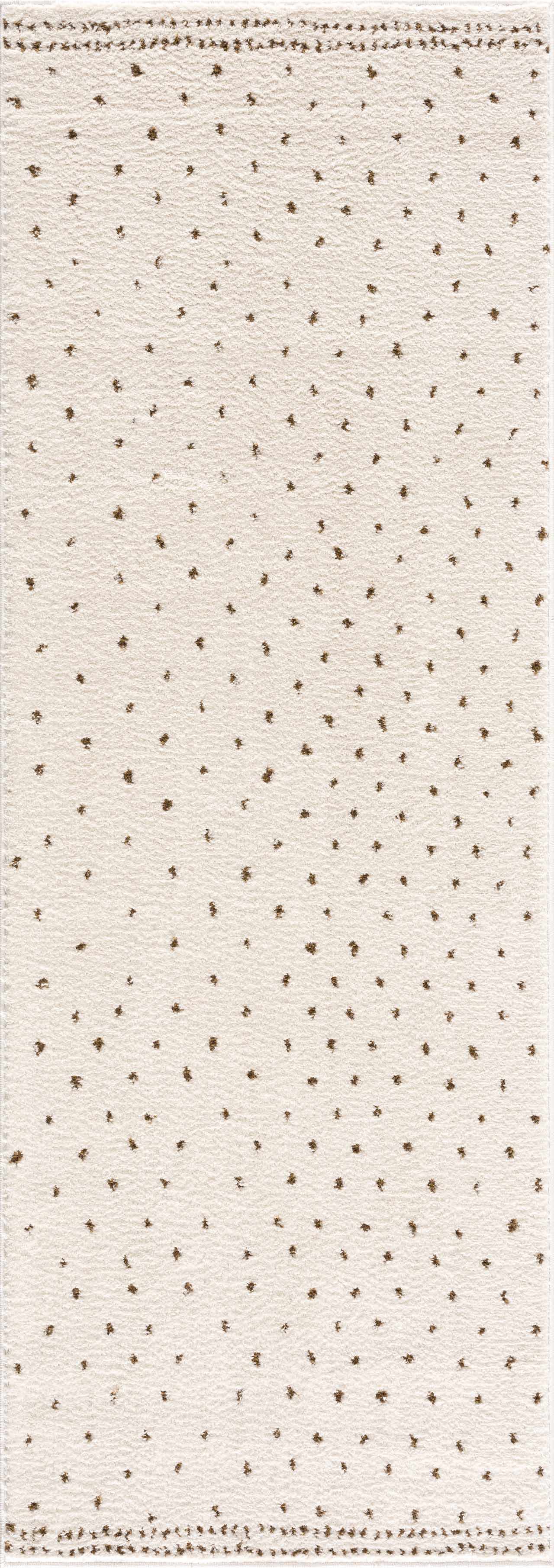 Julie Ivory & Brown Area Rug by Boutique Rugs