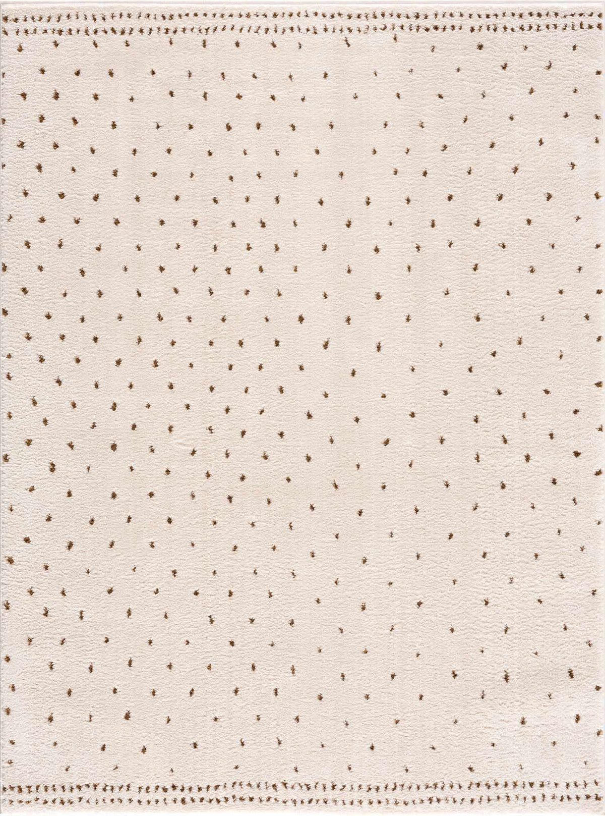 Julie Ivory & Brown Area Rug