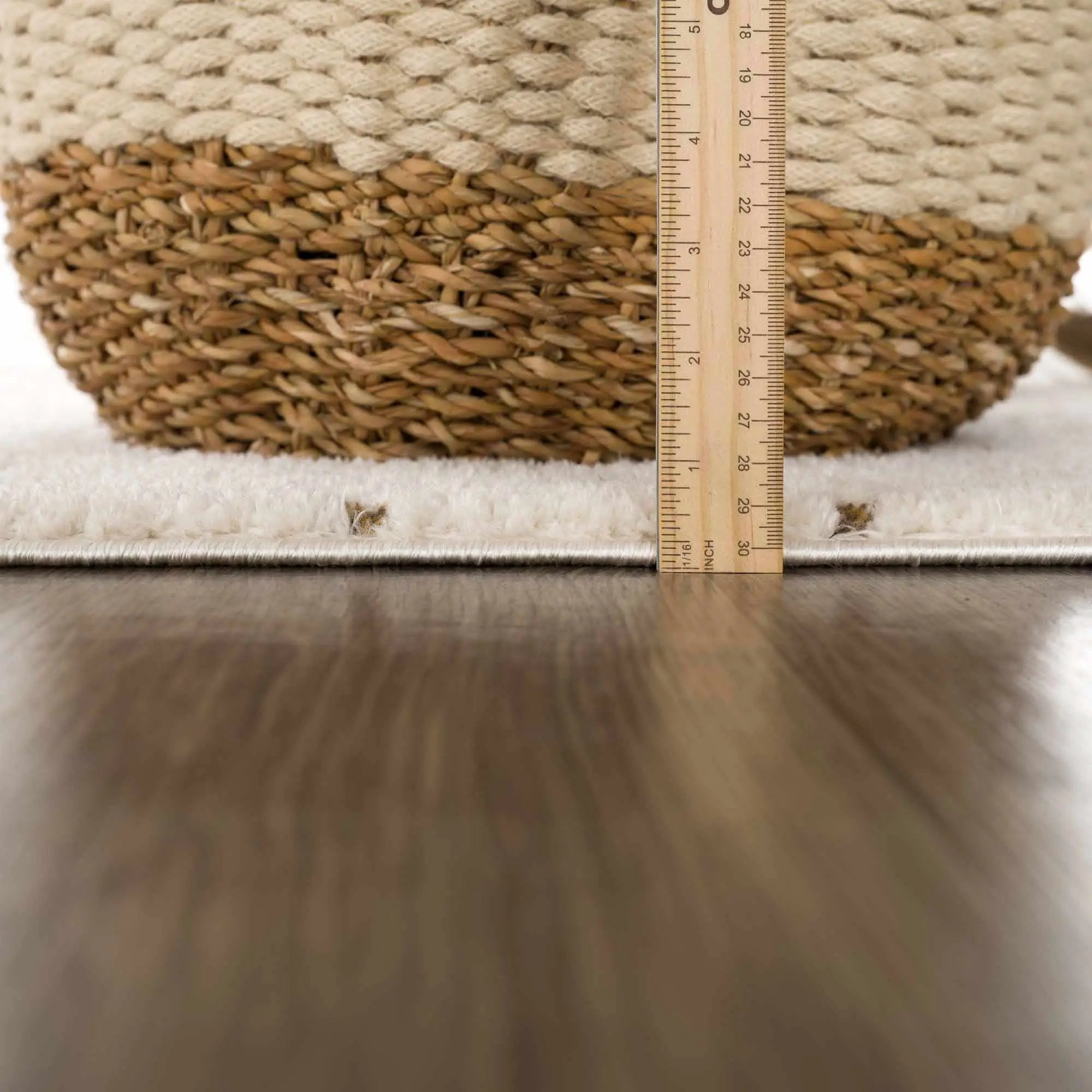 Julie Ivory & Brown Area Rug by Boutique Rugs