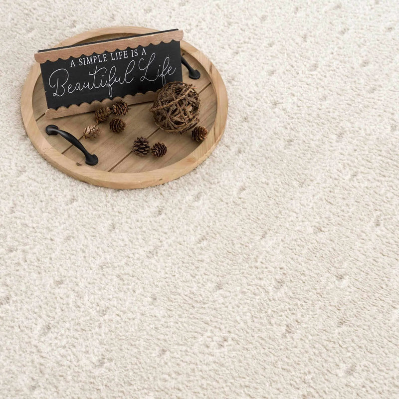 Julie Ivory Area Rug by Boutique Rugs