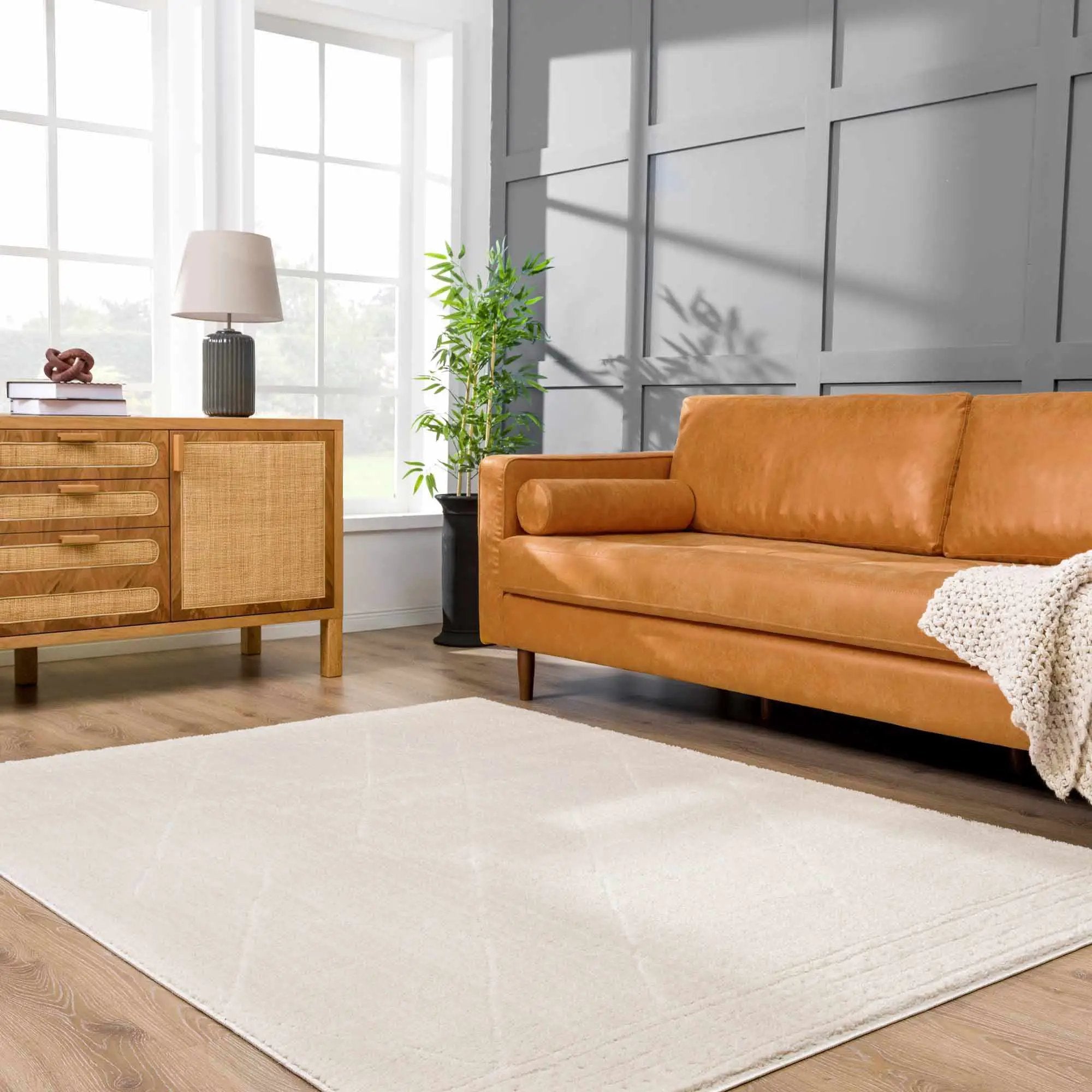 Keone Ivory Area Rug by Boutique Rugs