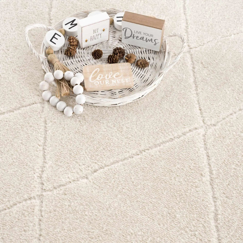 Keone Ivory Area Rug by Boutique Rugs