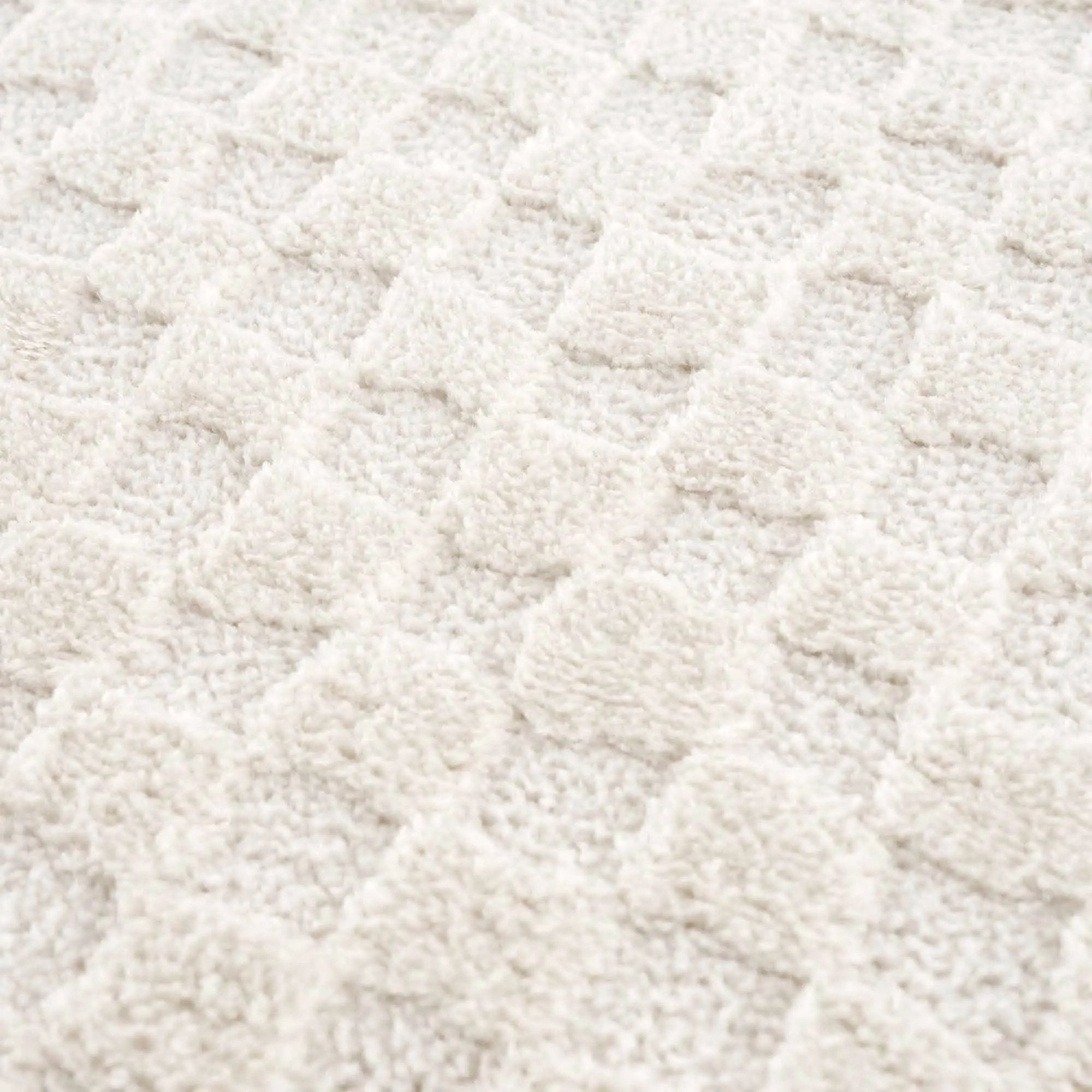Leryn Ivory Checkered Area Rug by Hauteloom