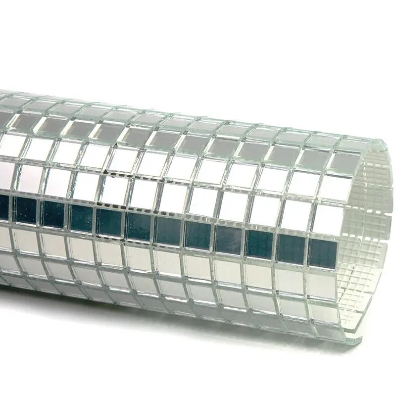 Silver 12x12 Glossy Uniform Square Glass Mosaic Tile (20 pack, 18.69 sq ft/case) by Apollo Tile