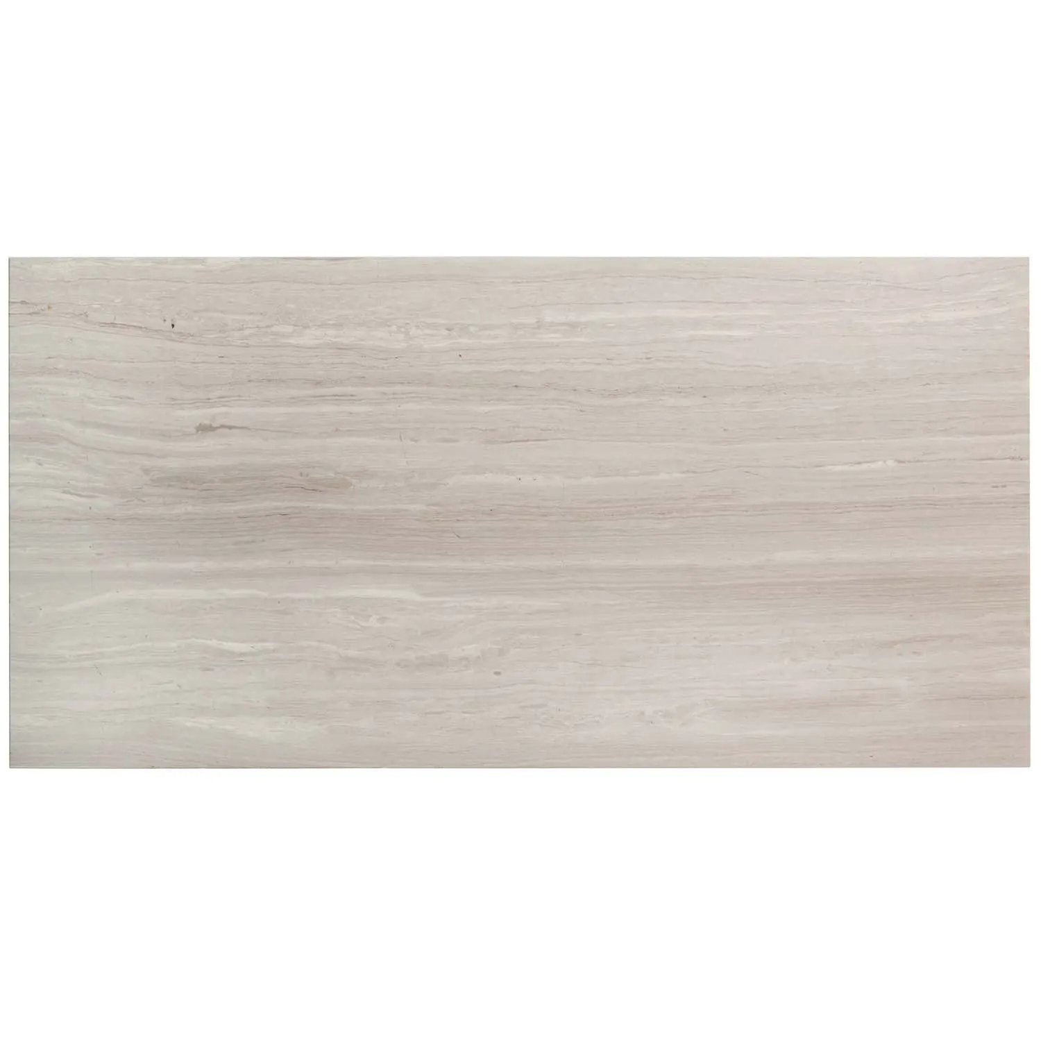Wooden Grey 4x12 Honed Subway Marble Tile (15 pack, 5 sq ft/case) by Apollo Tile
