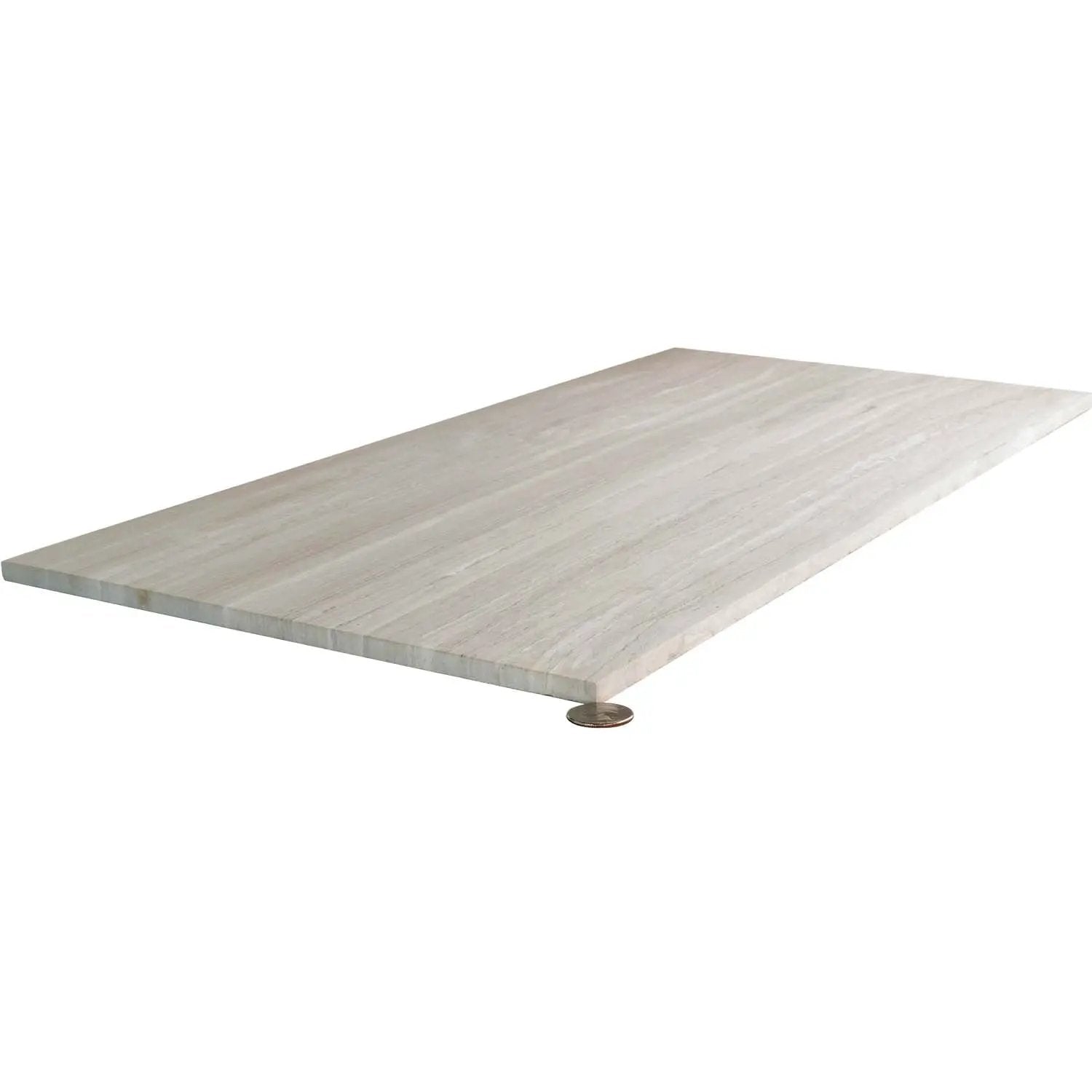 Wooden Grey 4x12 Honed Subway Marble Tile (15 pack, 5 sq ft/case) by Apollo Tile