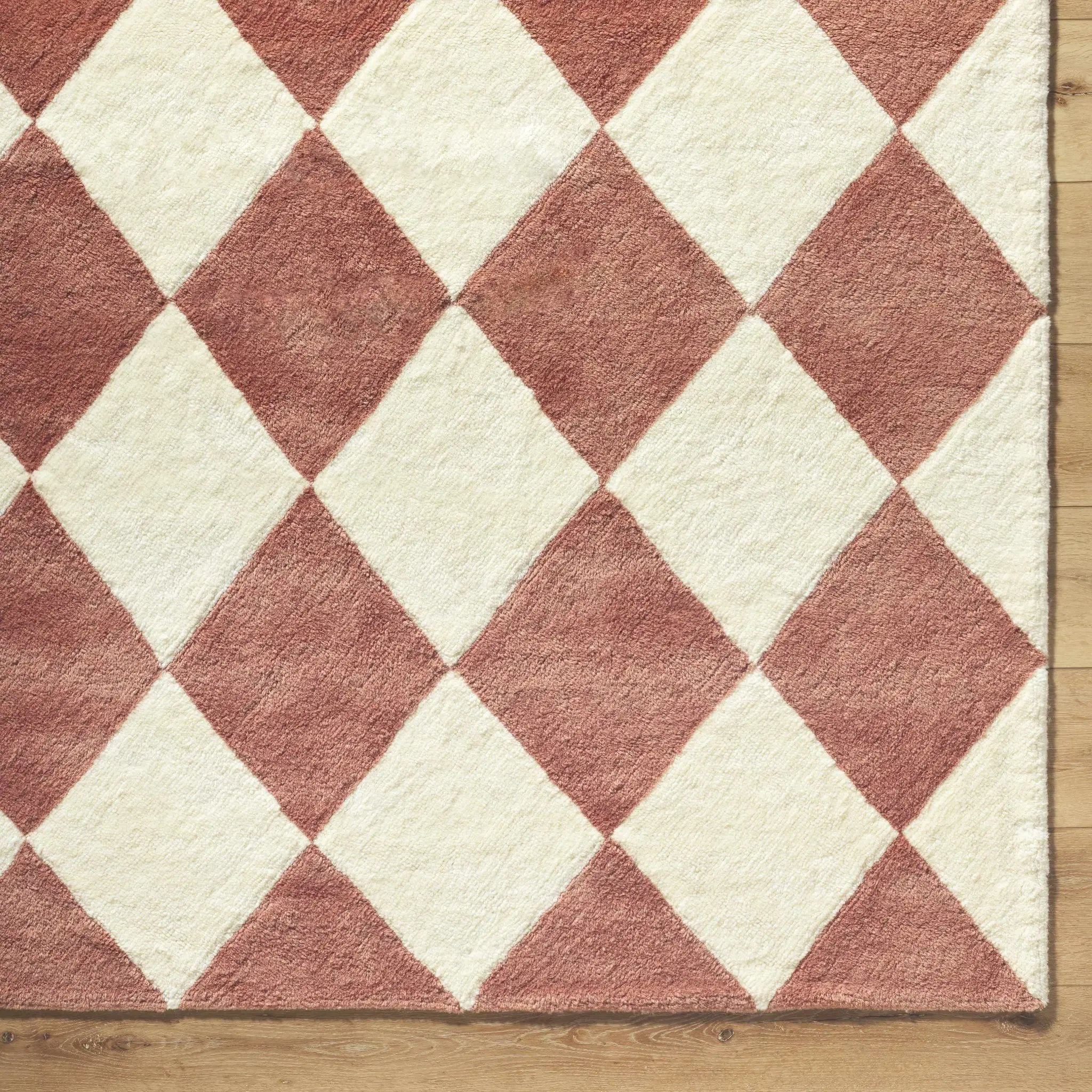 Almeda Diamond Washable Wool Rug by Boutique Rugs