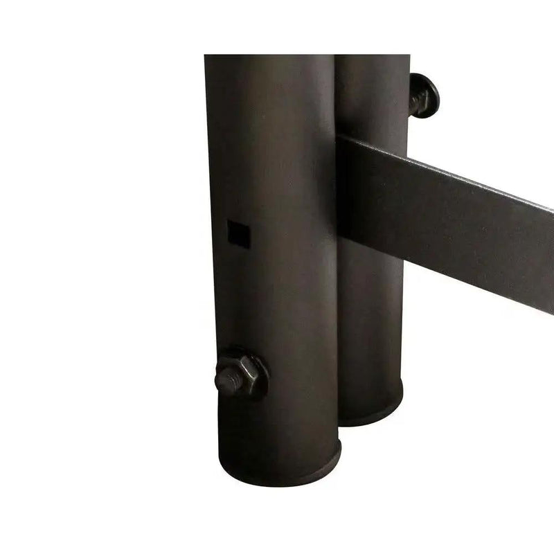 4-Ft Heavy Duty Steel Black Metal Firewood Rack - Easy to Assemble by HomePacific