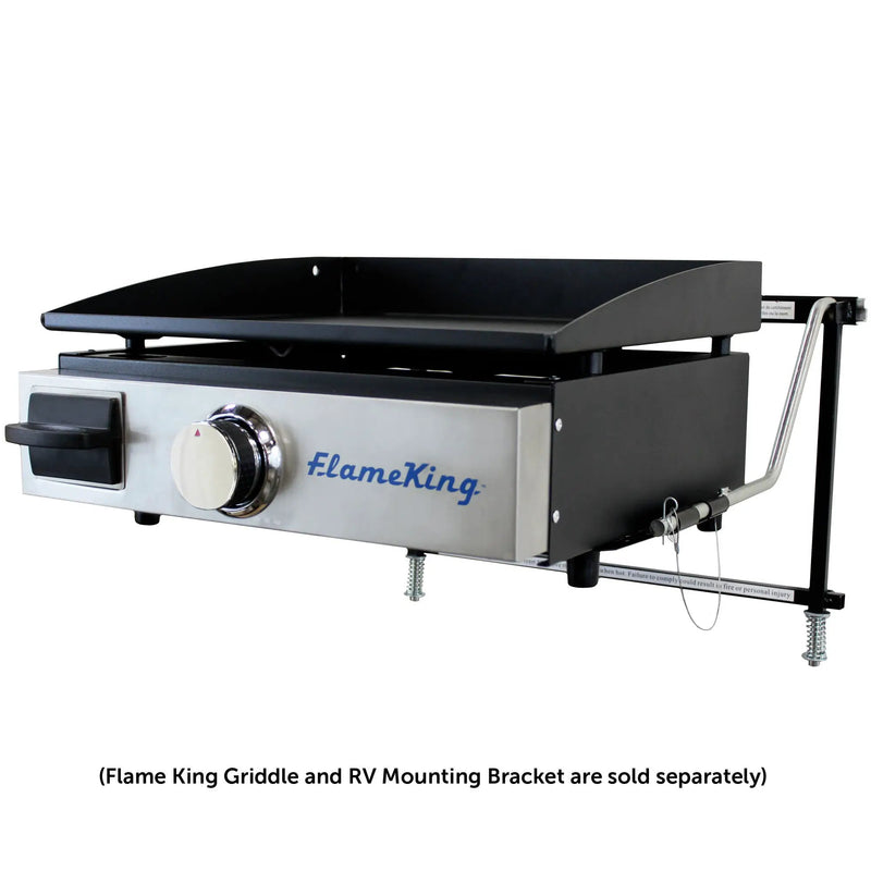 Flame King Bracket for Tabletop Griddles Connects via Leg Screws by Flame King Products