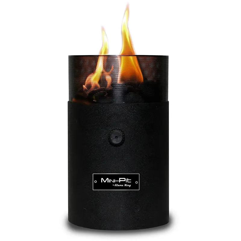 Flame King Smokeless Portable Mini Tabletop Fire Pit Dual Fuel Propane and Butane by Flame King Products